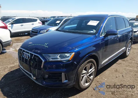 2021 Audi Q7 Premium Plus 45 Tfsi Quattro Tiptronic из США, поврежденный, VIN WA1LJAF79MD036539